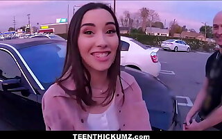 Hot Teen Thickum Fucked Off out of one's mind Stranger While Her Best Friend Accounts